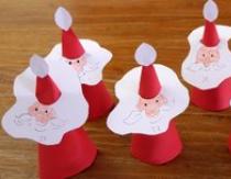 How to make a paper snow maiden