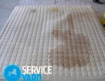 How to clean a mattress from stains