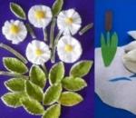 Original crafts from cotton pads and sticks: how to make decorations with your own hands