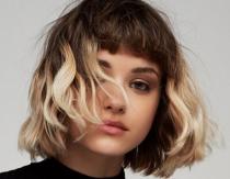 How to make an ombre for short hair with video and photos Make an ombre at home for short hair